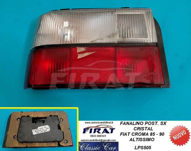 FANALINO FIAT CROMA 85 - 90 POST.SX CRISTAL (LPS505)